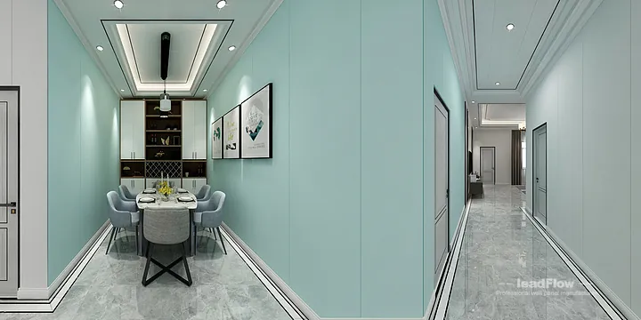 WPC Wall Cladding Transformation: Hangzhou Apartment with Modern Walls in Hangzhou, China - photo 1