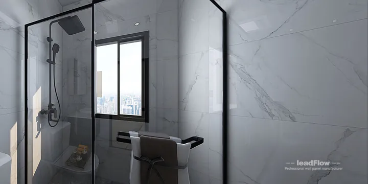 Hangzhou Apartment Wall Panel Design | WPC Wall Panel Contemporary Interior in Hangzhou, China - photo 4