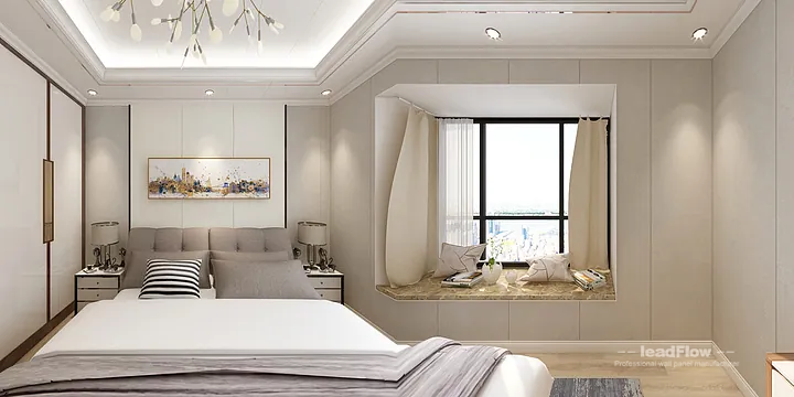 Hangzhou Apartment Wall Panel Design | WPC Wall Panel Contemporary Interior in Hangzhou, China - photo 7