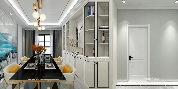 Hangzhou Apartment Featuring WPC Wall Cladding | Master Bedroom Walls in Hangzhou, China - photo 4