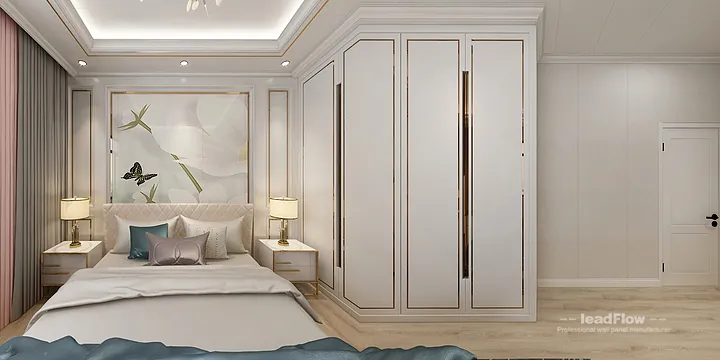 Nanchang Apartment Featuring WPC Wall Panel | Elegant Walls in Donghu District, Nanchang, China - photo 1