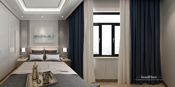 Nanchang Apartment Featuring WPC Wall Panel | Elegant Walls in Donghu District, Nanchang, China - photo 3