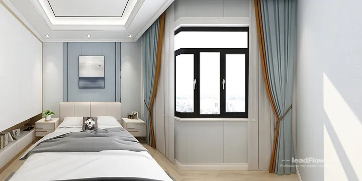Nanchang Apartment Featuring WPC Wall Panel | Elegant Walls in Donghu District, Nanchang, China - photo 5