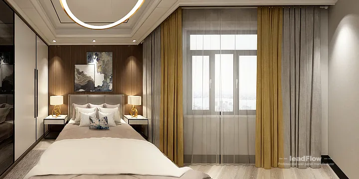 Nanchang Apartment Featuring WPC Wall Panel | Elegant Walls in Donghu District, Nanchang, China - photo 6