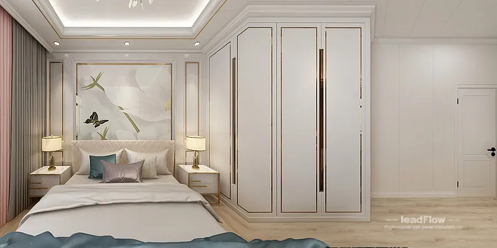 Nanchang Apartment Featuring WPC Wall Panel | Elegant Walls in Donghu District, Nanchang, China - photo 7