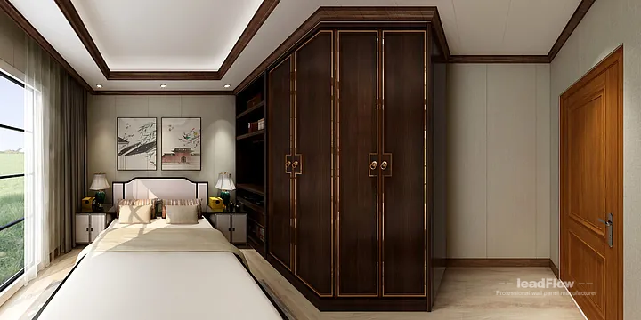 Hangzhou Apartment Renovation with WPC Interior Panel | maid room Idea in Hangzhou, China - photo 3