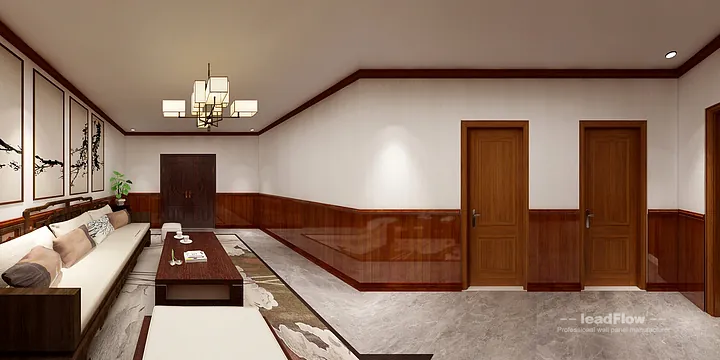 Hangzhou Apartment Renovation with WPC Interior Panel | Secondary Bedroom Idea in Hangzhou, China - photo 5