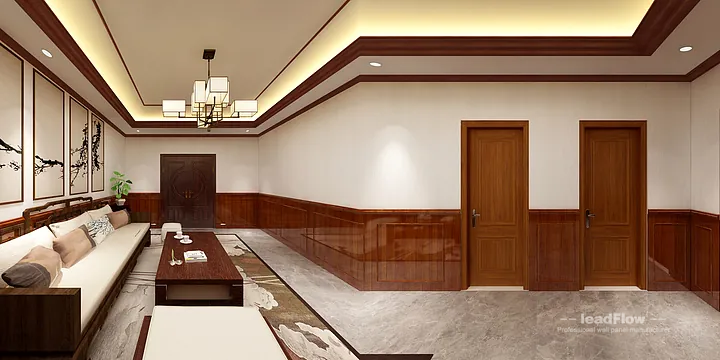 Hangzhou Apartment Renovation with WPC Interior Panel | Secondary Bedroom Idea in Hangzhou, China - photo 7