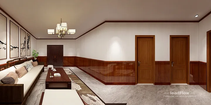 Hangzhou Apartment Renovation with WPC Interior Panel | Secondary Bedroom Idea in Hangzhou, China - photo 8