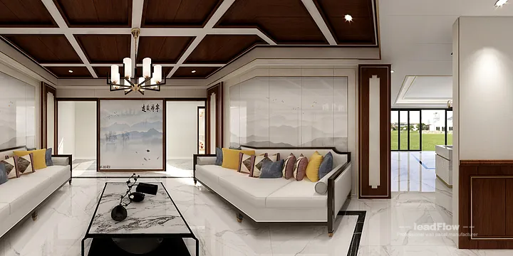Premium WPC Interior Panel for Hangzhou Commercial Space &mdash; Elegant Finish in Hangzhou, China - photo 1