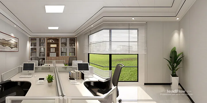 Premium WPC Interior Panel for Hangzhou Commercial Space &mdash; Elegant Finish in Hangzhou, China - photo 7