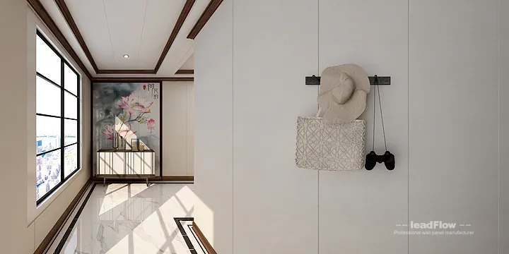 Nanchang Apartment with WPC Interior Panel &mdash; New Chinese Oriental in Donghu District, Nanchang, China - photo 6