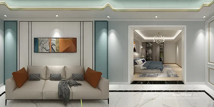 WPC Cladding Project: Hangzhou Apartment with Master Bedroom in Hangzhou, China - photo 1