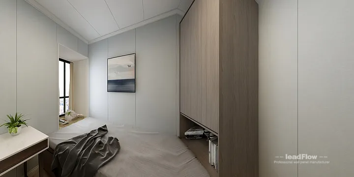 WPC Interior Panel Transformation: Hangzhou Apartment with Kids Room Walls in Hangzhou, China - photo 3