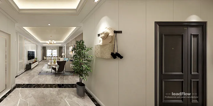 WPC Wall Panel Solution: Hangzhou Apartment Project in Hangzhou, China - photo 5