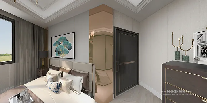 WPC Wall Cladding Transformation: Hangzhou Apartment with Living Room Walls in Hangzhou, China - photo 4