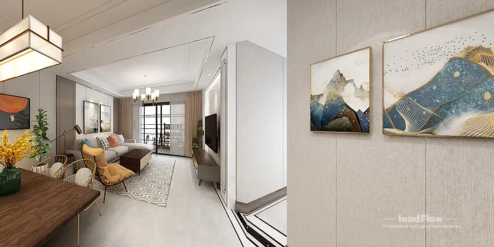 Modern Apartment in Hangzhou Featuring WPC Wall Cladding in Hangzhou, China - photo 4