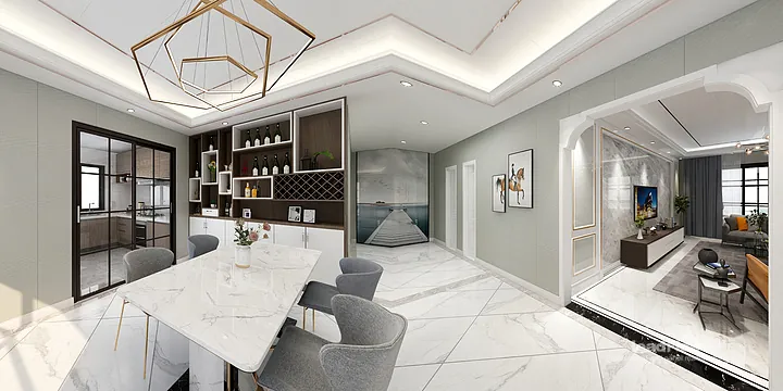 Minimalist Apartment Interior in Hangzhou using WPC Wall Cladding in Hangzhou, China - photo 18