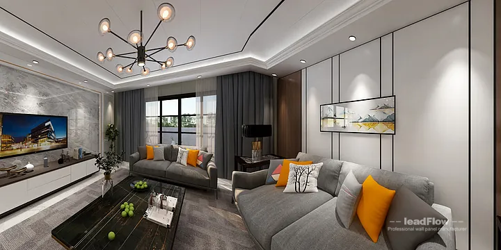 Minimalist Apartment Interior in Hangzhou using WPC Wall Cladding in Hangzhou, China - photo 6