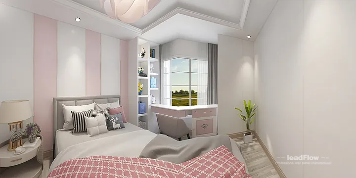 Hangzhou Apartment Wall Panel Design | WPC Wall Panel Premium Interior in Hangzhou, China - photo 11