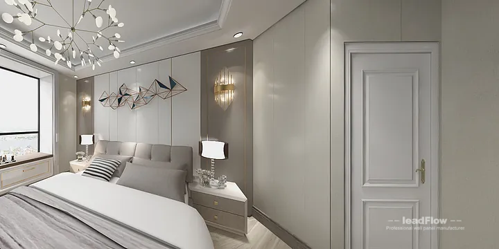 Hangzhou Apartment Wall Panel Design | WPC Wall Panel Premium Interior in Hangzhou, China - photo 4