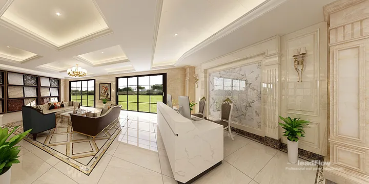 Warm Apartment in Hangzhou Featuring WPC Interior Panel in Hangzhou, China - photo 1