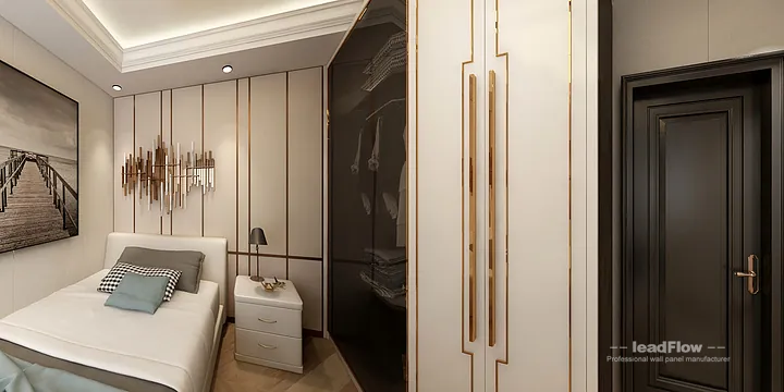 Contemporary WPC Interior Panel Project: Hangzhou Apartment Interior in Hangzhou, China - photo 4