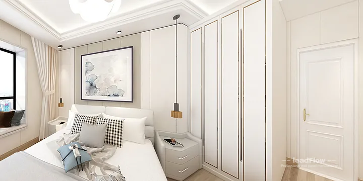 Contemporary WPC Interior Panel Project: Hangzhou Apartment Interior in Hangzhou, China - photo 9