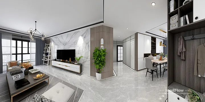 WPC Cladding Apartment Inspiration in Hangzhou &mdash; Contemporary Design in Hangzhou, China - photo 18