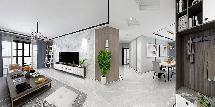 WPC Cladding Apartment Inspiration in Hangzhou &mdash; Contemporary Design in Hangzhou, China - photo 19