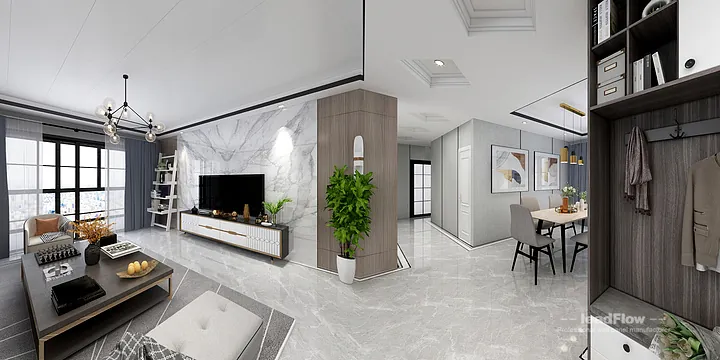 WPC Cladding Apartment Inspiration in Hangzhou &mdash; Contemporary Design in Hangzhou, China - photo 2
