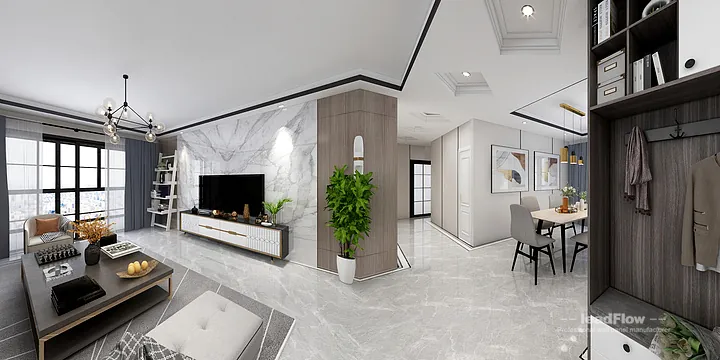 WPC Cladding Apartment Inspiration in Hangzhou &mdash; Contemporary Design in Hangzhou, China - photo 21