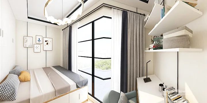 WPC Cladding Apartment Inspiration in Hangzhou &mdash; Contemporary Design in Hangzhou, China - photo 25