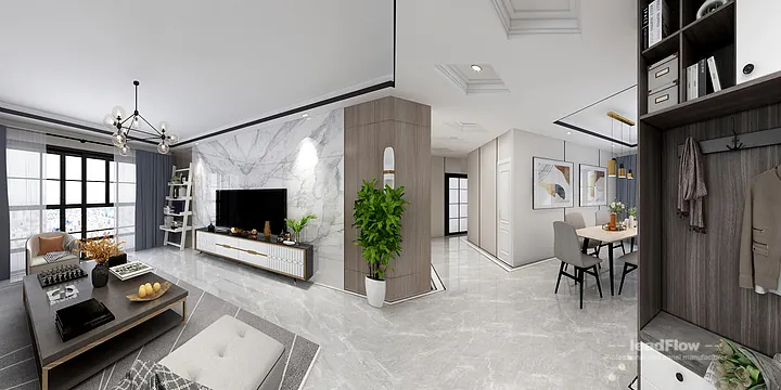 WPC Cladding Apartment Inspiration in Hangzhou &mdash; Contemporary Design in Hangzhou, China - photo 9