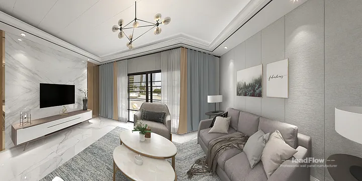 Contemporary Apartment in Hangzhou Featuring WPC Wall Cladding in Hangzhou, China - photo 15