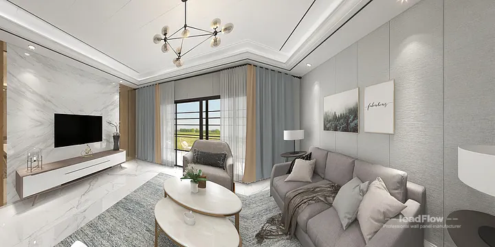 Contemporary Apartment in Hangzhou Featuring WPC Wall Cladding in Hangzhou, China - photo 7