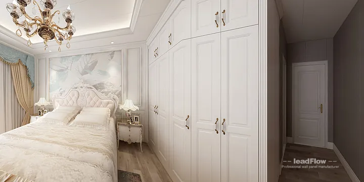 Hangzhou Apartment Wall Panel Design | WPC Wall Cladding Contemporary Interior in Hangzhou, China - photo 3
