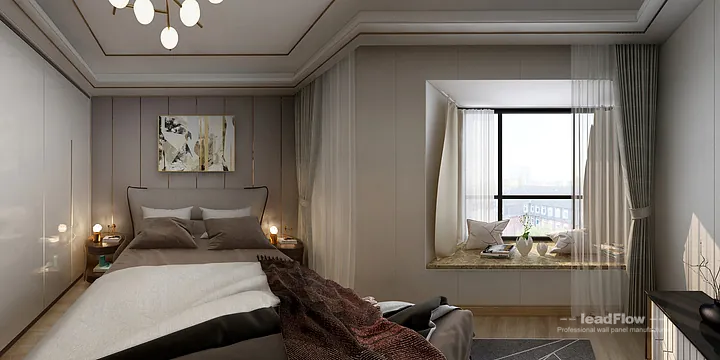 WPC Cladding Project: Hangzhou Apartment with Secondary Bedroom in Hangzhou, China - photo 2