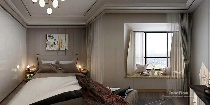 WPC Cladding Project: Hangzhou Apartment with Secondary Bedroom in Hangzhou, China - photo 6