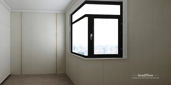 WPC Cladding Design for Hangzhou Apartment &mdash; Secondary Bedroom Focus in Hangzhou, China - photo 9