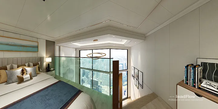 Hangzhou Apartment Wall Panel Design | WPC Cladding Premium Interior in Hangzhou, China - photo 3