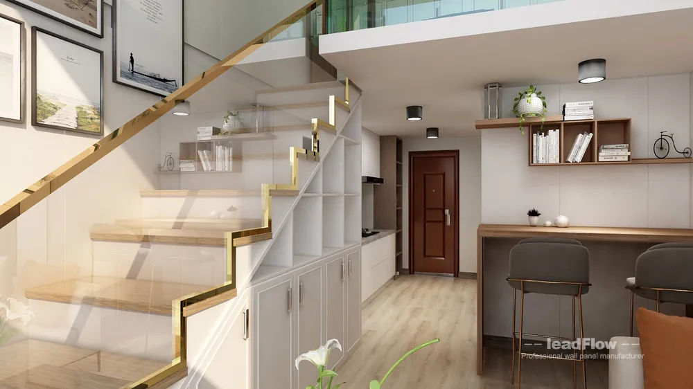 Hangzhou Apartment Wall Panel Design | WPC Cladding Premium Interior in Hangzhou, China - photo 4