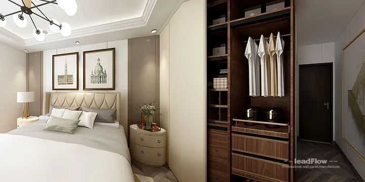 Explore WPC Wall Panel in This Hangzhou Apartment &mdash; Modern Style in Hangzhou, China - photo 3