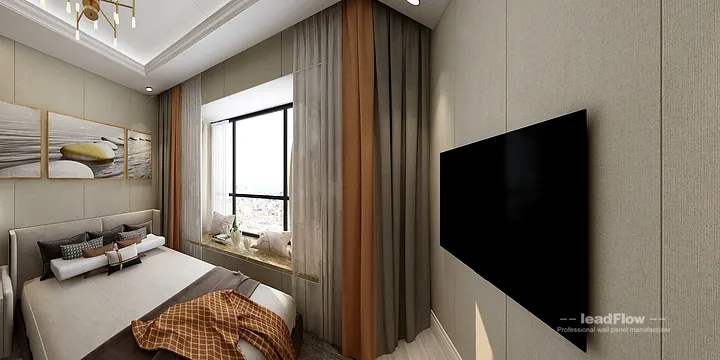 Explore WPC Wall Panel in This Hangzhou Apartment &mdash; Modern Style in Hangzhou, China - photo 4