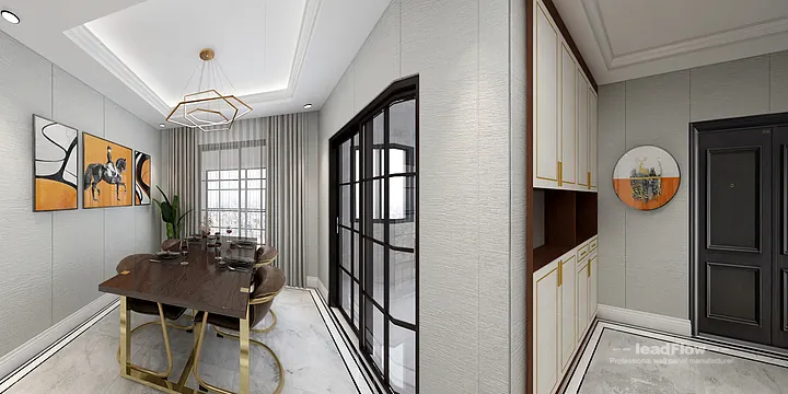 Explore WPC Wall Panel in This Hangzhou Apartment &mdash; Modern Style in Hangzhou, China - photo 6
