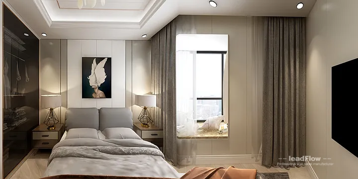 Explore WPC Wall Panel in This Hangzhou Apartment &mdash; Modern Style in Hangzhou, China - photo 9