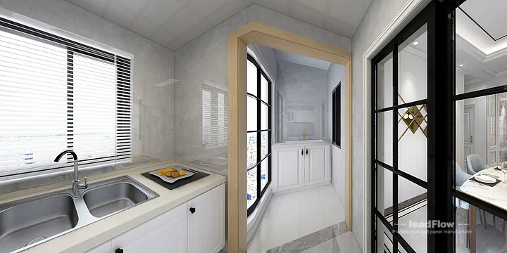 Hangzhou Apartment Wall Panel Design | WPC Cladding Elegant Interior in Hangzhou, China - photo 10