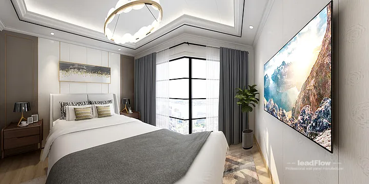 Hangzhou Apartment Wall Panel Design | WPC Cladding Elegant Interior in Hangzhou, China - photo 3