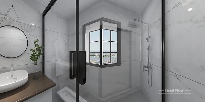 Hangzhou Apartment Wall Panel Design | WPC Cladding Elegant Interior in Hangzhou, China - photo 9