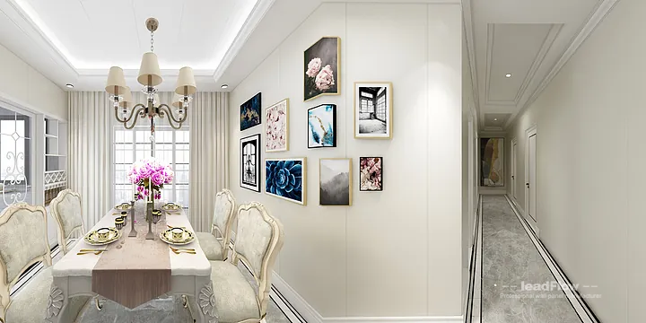 Hangzhou Apartment Interior with WPC Cladding &mdash; Living Room Accent in Hangzhou, China - photo 2